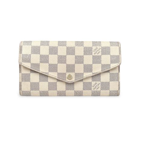 Sarah Wallet Damier Azur Canvas 